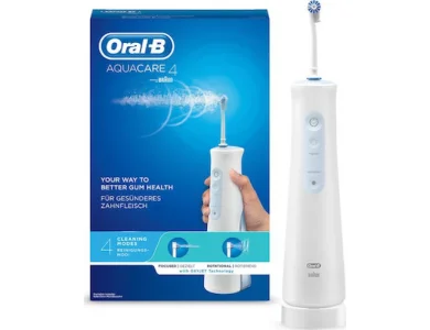 Oral-B Aquacare 4 Oxyjet Ηλεκτρική Οδοντόβουρτσα με Καινοτόμο Σύστημα Καθαρισμού, 1τμχ